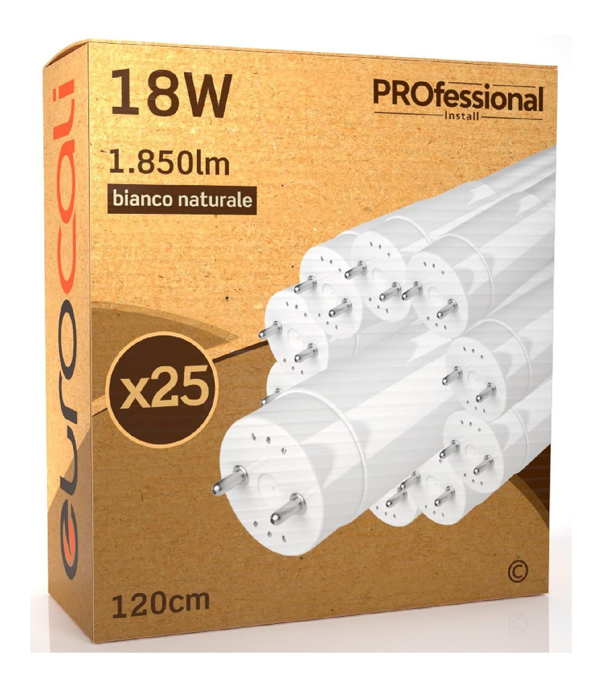Eurocali Tubi Starter Lumen Garanzia LED integrato bianco