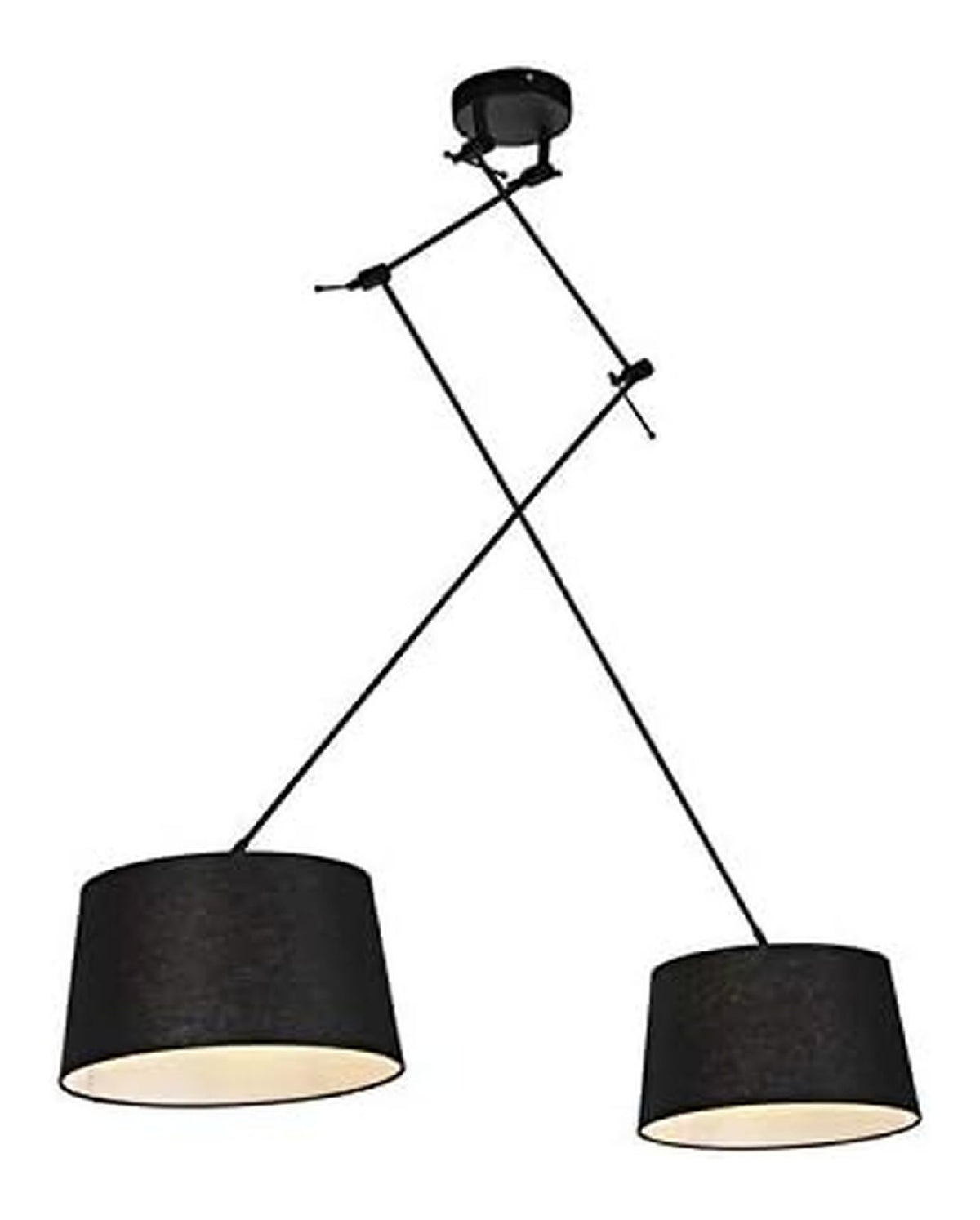 Lampada a sospensione Qazqa blitz Lampada sospensione paralume