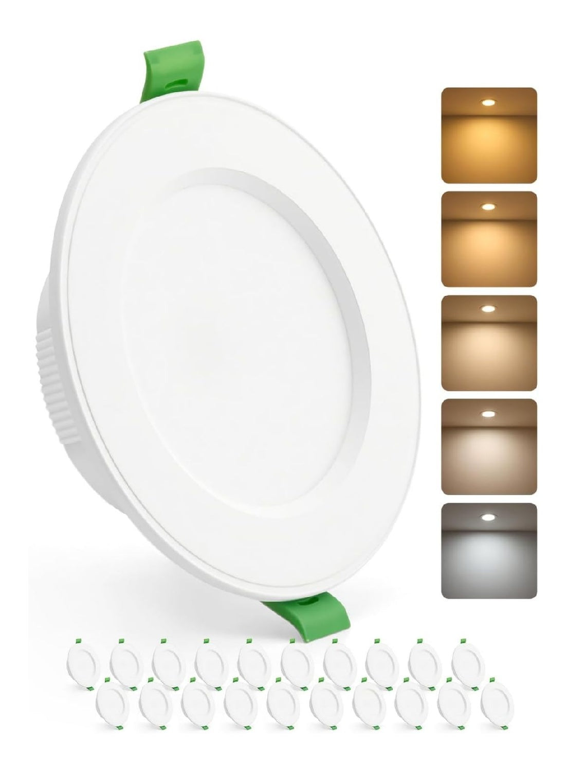 Faretti da soffitto LED integrato bianco