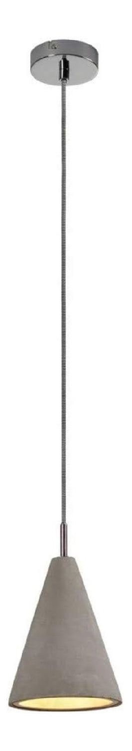 Lampada a sospensione LED integrato grigio