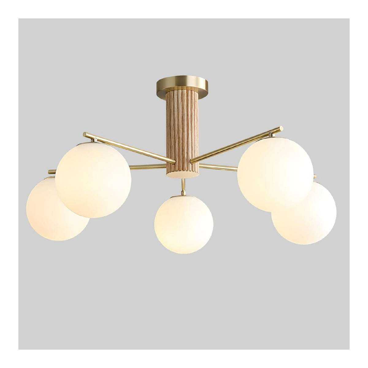 Plafoniera da soffitto 78 cm dimmerabile bianco