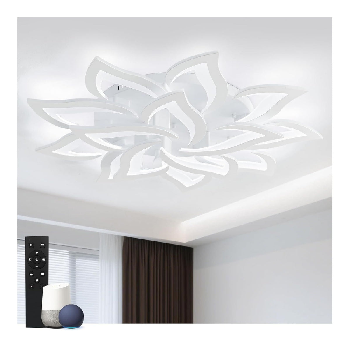Plafoniera da soffitto 12 cm dimmerabile bianco