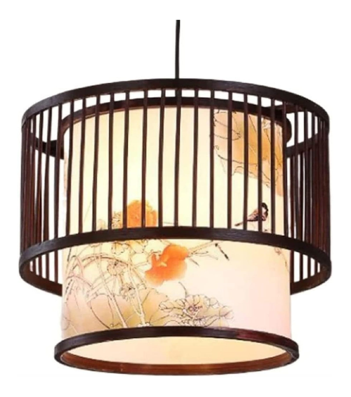 Plafoniera da soffitto regolabile stile industriale marrone
