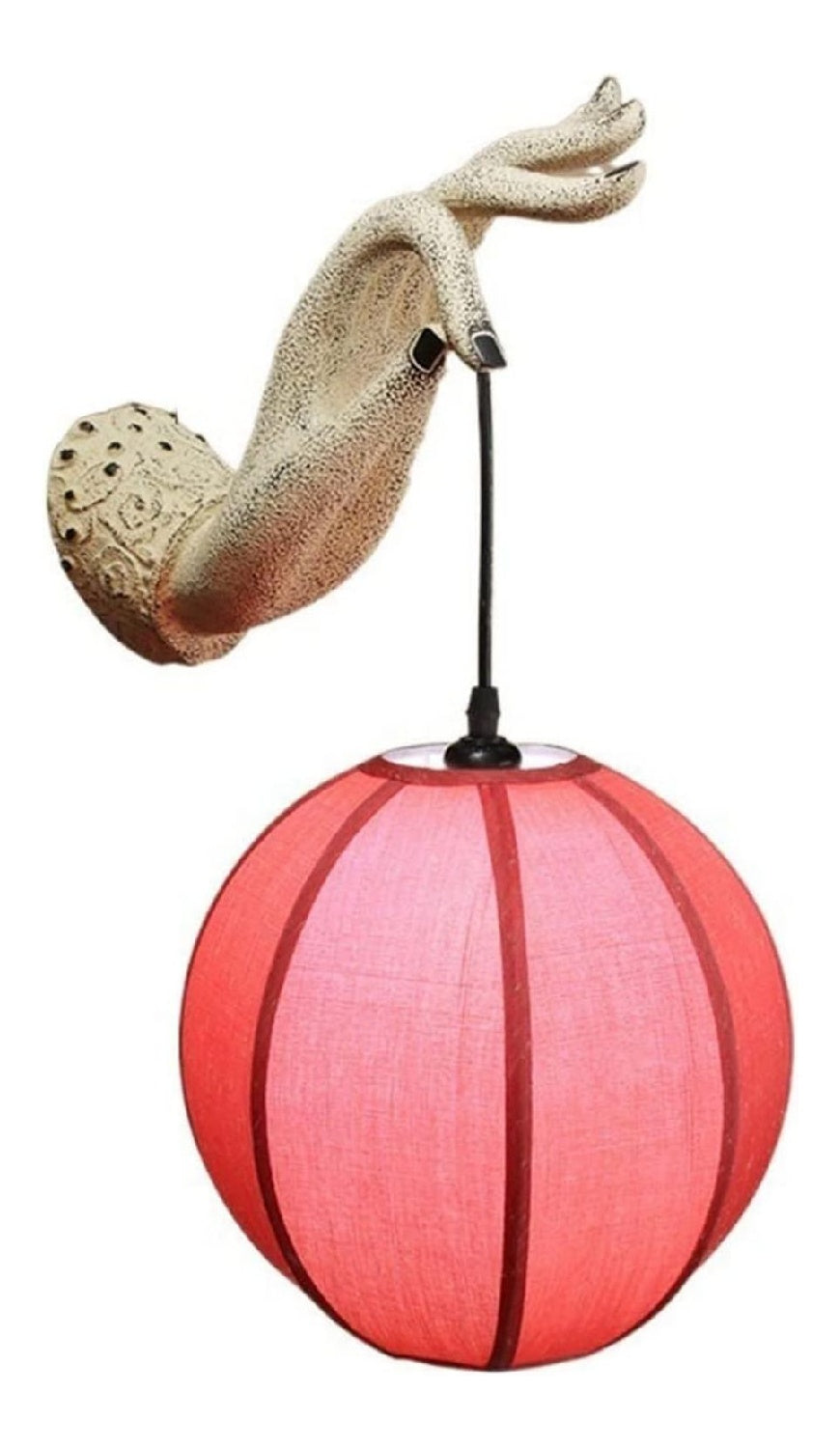 Applique da parete 38 cm regolabile nero