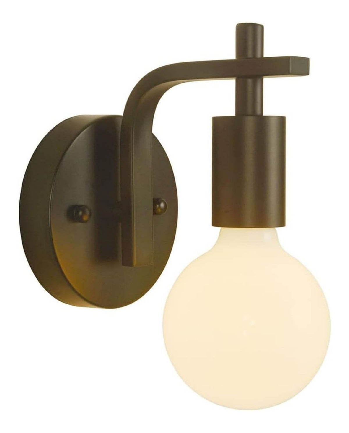 Lampadina struttura in metallo LED nero Generic Applique Parete Nere