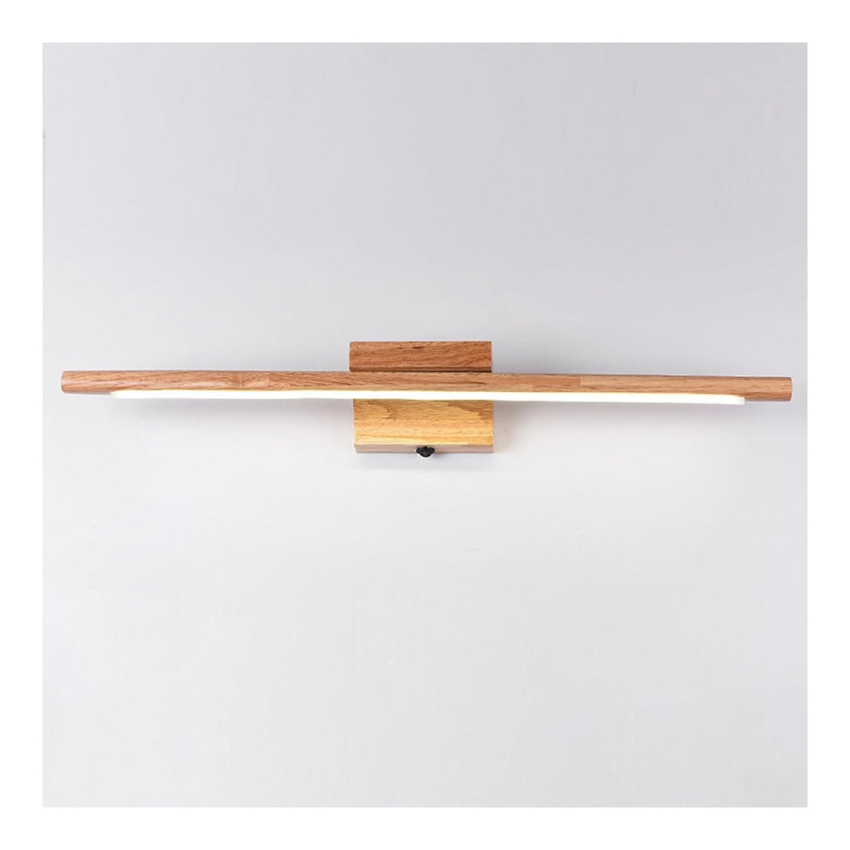 Applique da parete Apparecchi illuminazione lineari legno bagno, oro