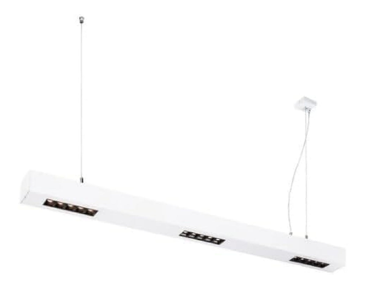 Plafoniera da soffitto dimmerabile in alluminio bianco
