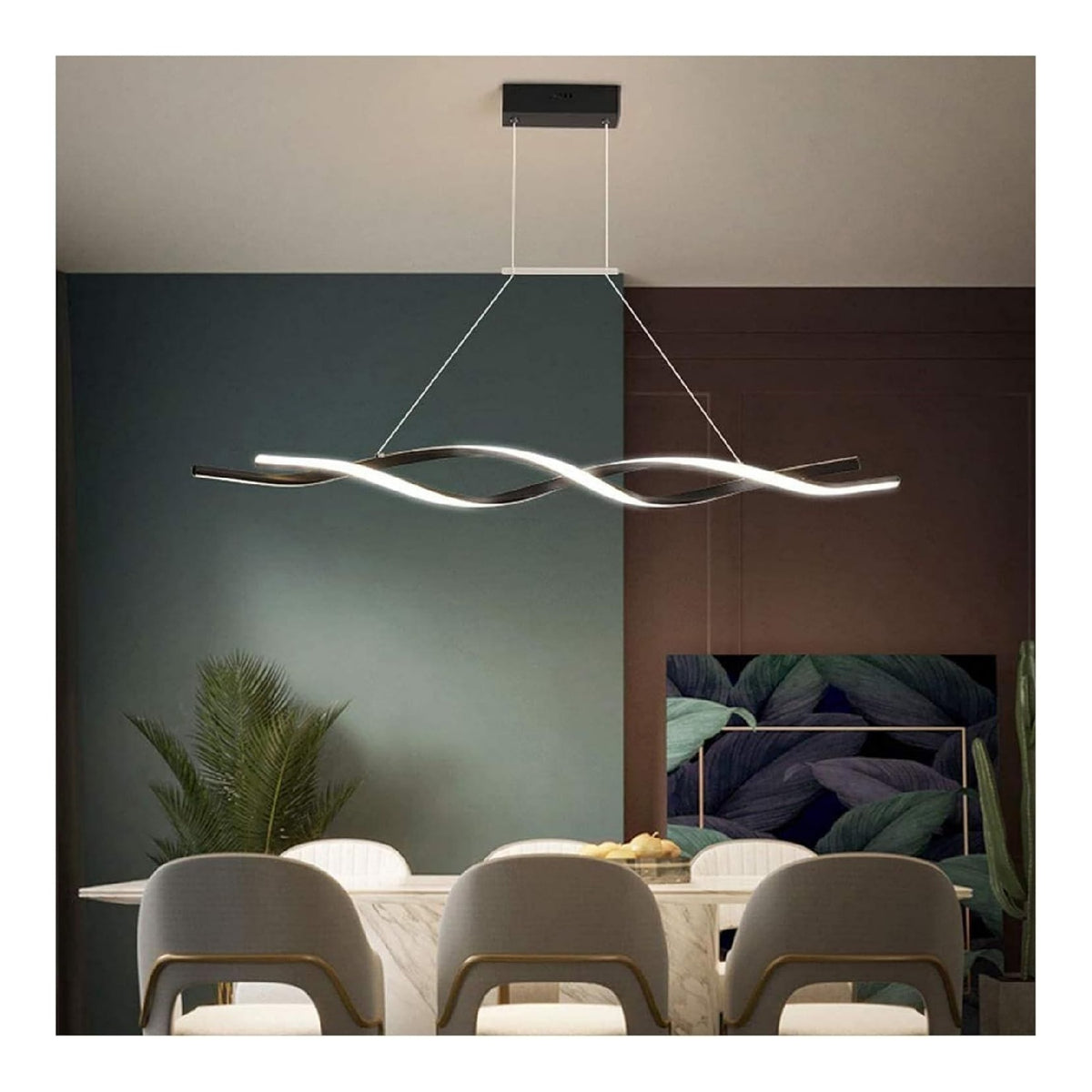 Lampadario a soffitto Lampada Sospensione dimmerabile Telecomando