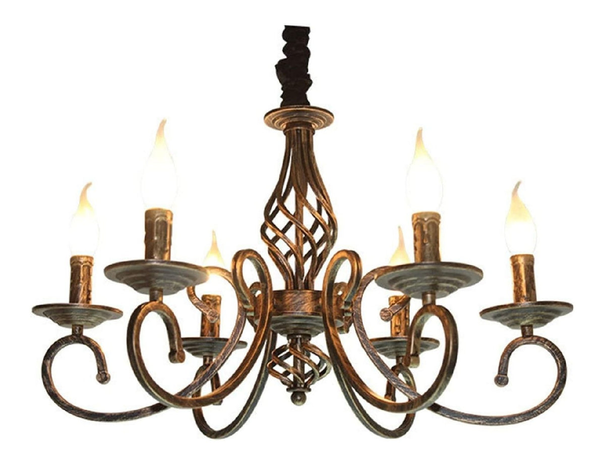 Lampadario decorativo Candelabro Classico Lampadario Lampade Lampadario nero