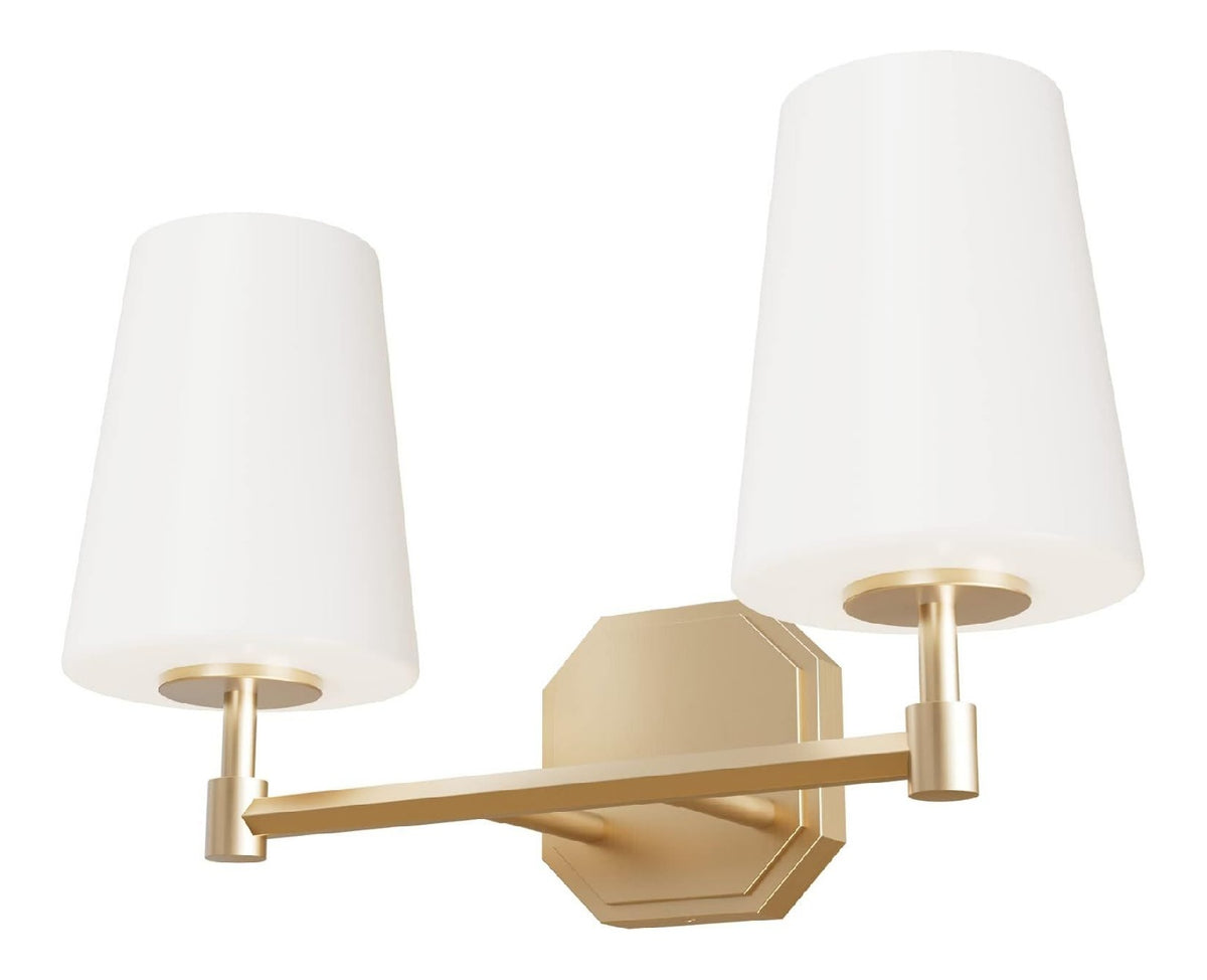 Hunter Company Illuminazione fasciatoio, colore LED integrato oro