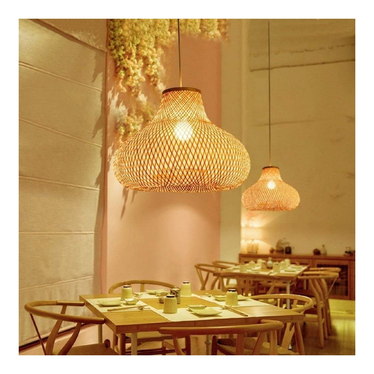 Plafoniera da soffitto 40 cm LED integrato verde