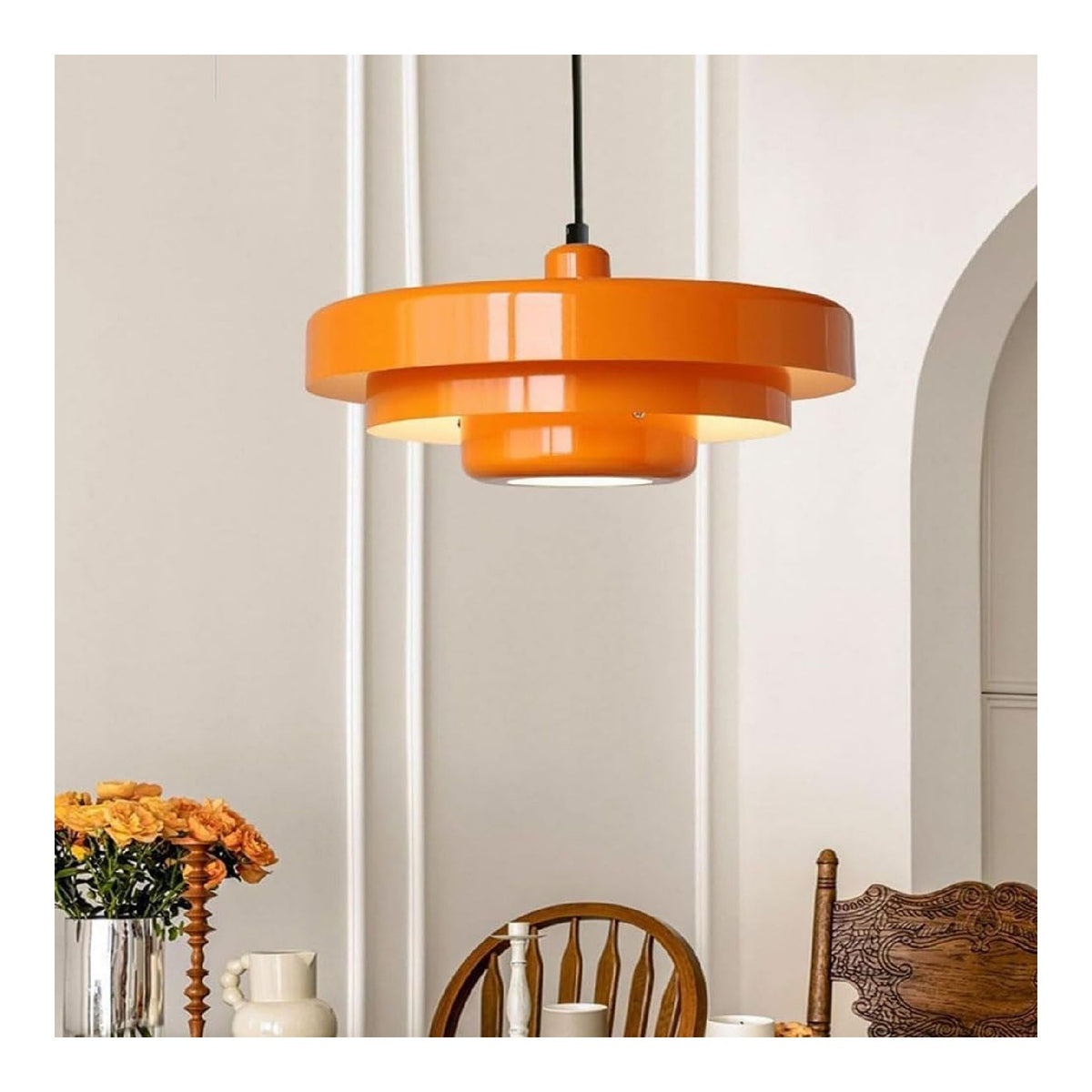 Lampada a sospensione 21 cm dimmerabile nero