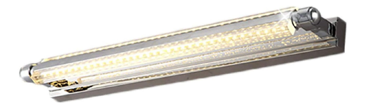Luce Frontale Specchio Bagno, Illuminazione regolabile struttura in metallo nero
