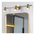 Portalampada regolabile LED oro