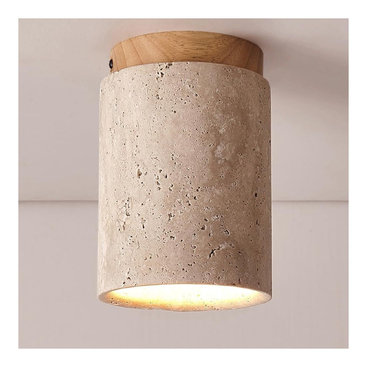 Plafoniera da soffitto dettagli in legno E27 oro