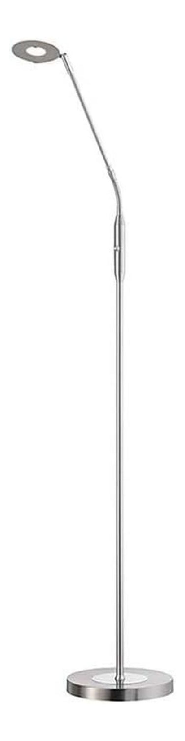 Lampada da terra regolabile LED integrato nero
