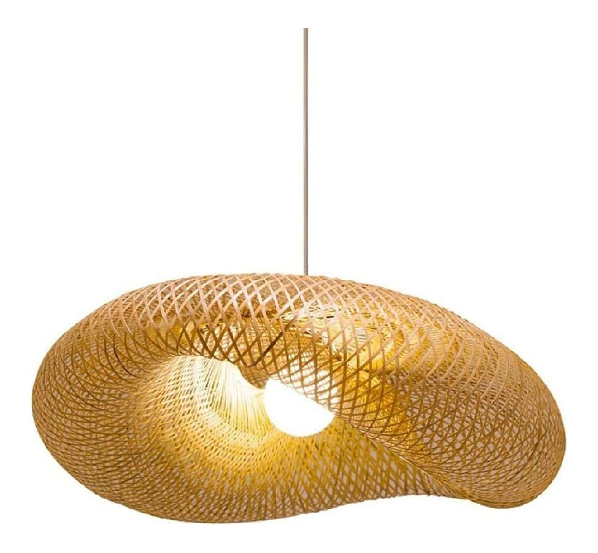 Lampadario decorativo stile vintage 50 cm nero