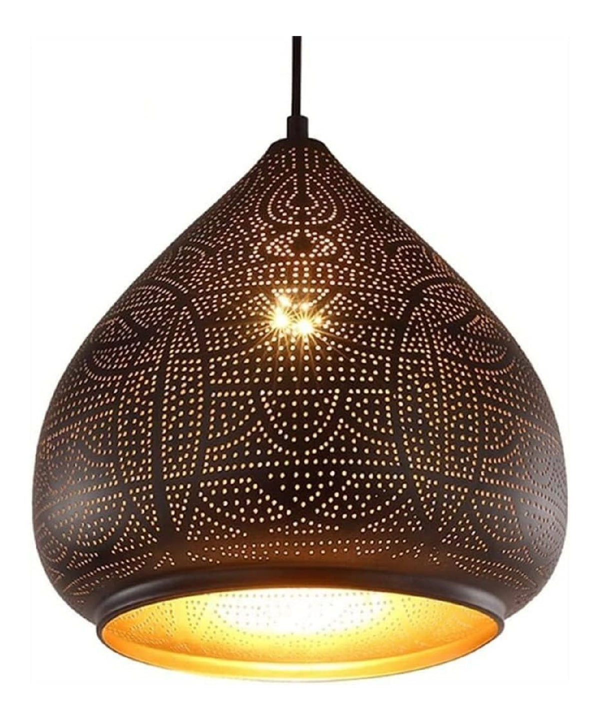 Plafoniera da soffitto dimmerabile regolabile nero stile vintage
