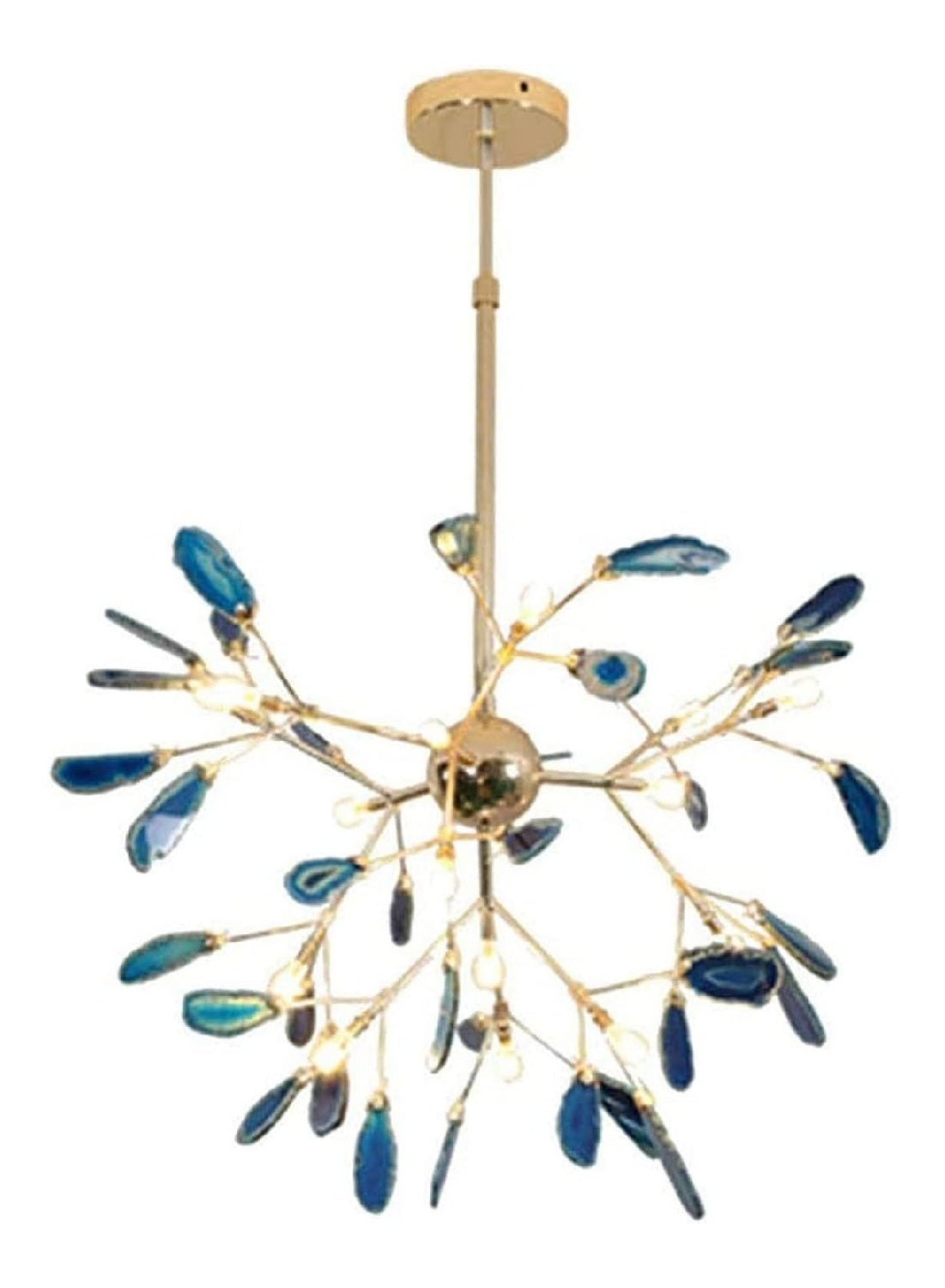 Plafoniera da soffitto regolabile blu