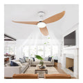Ventilatore da soffitto con luce 90 cm regolabile nero