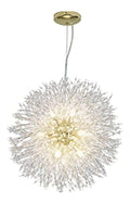 Con cristalli plafoniera da soffitto oro