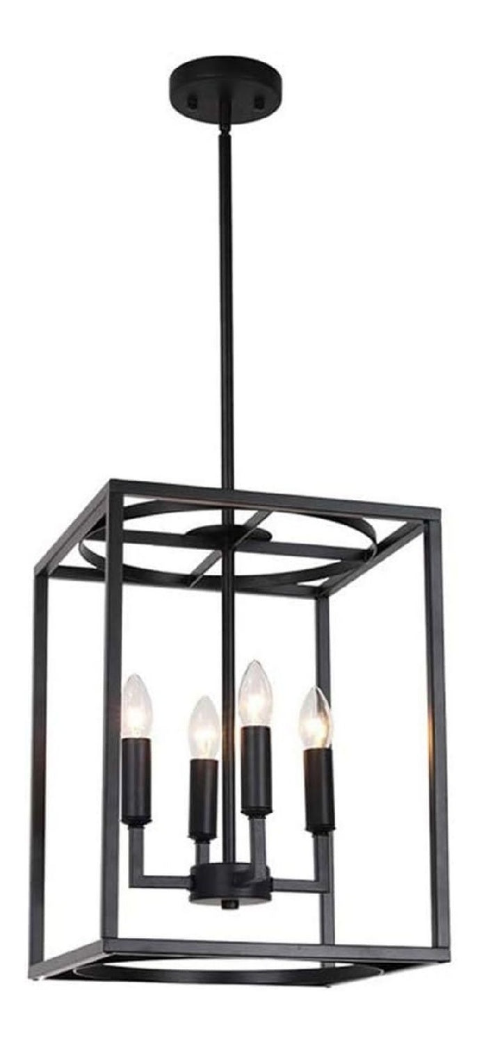 Lampadario a soffitto Lantern Industriale Lampadario metallo Lampadario