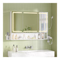 Specchio Bagno Illuminazione regolabile Presa regolabile linea minimalista blu