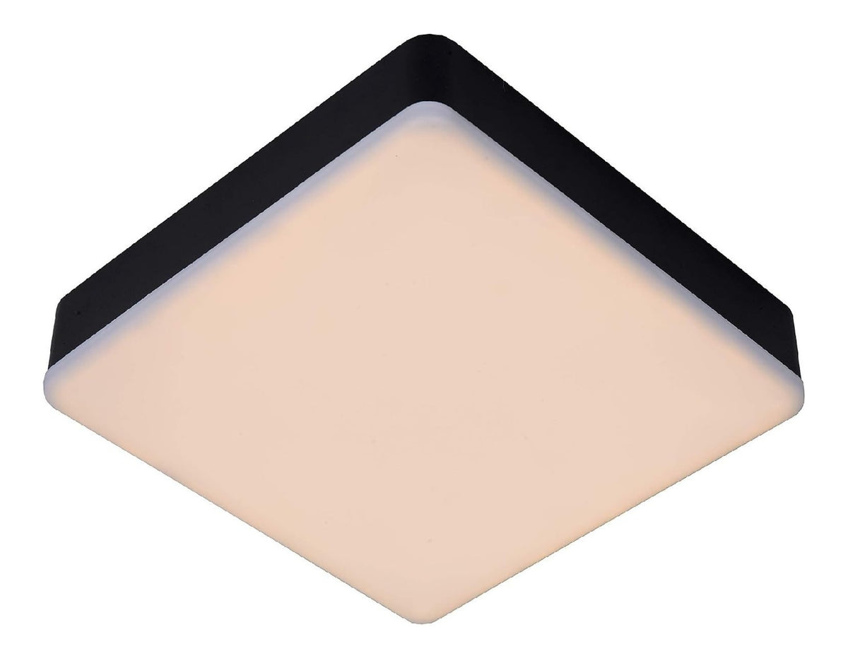 Illuminazione da soffitto Lucide Ceres Plafoniera bagno Dim. nero