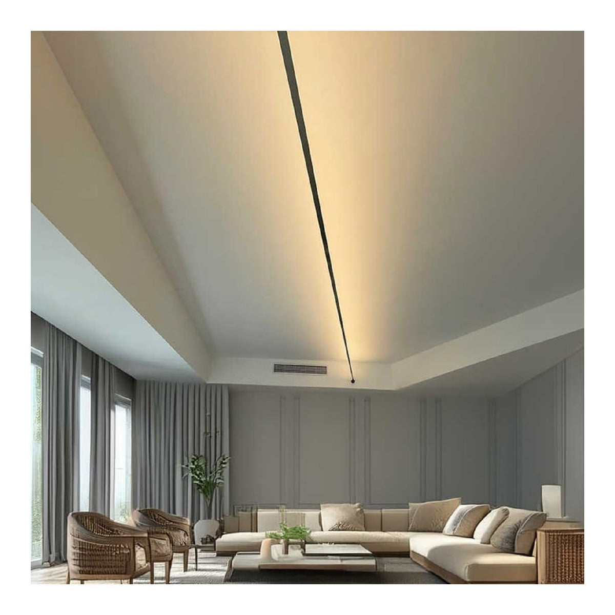 Regolabile applique da parete LED integrato argento