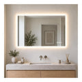 Luce a parete diffusore in vetro LED integrato blu
