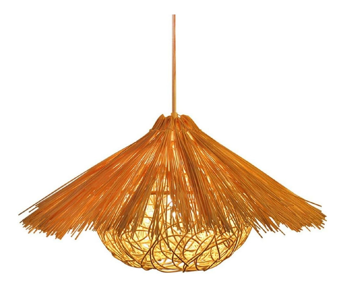 Lampadario decorativo Illuminazione Primitiva Tropicale Lampadari Decorativi nero