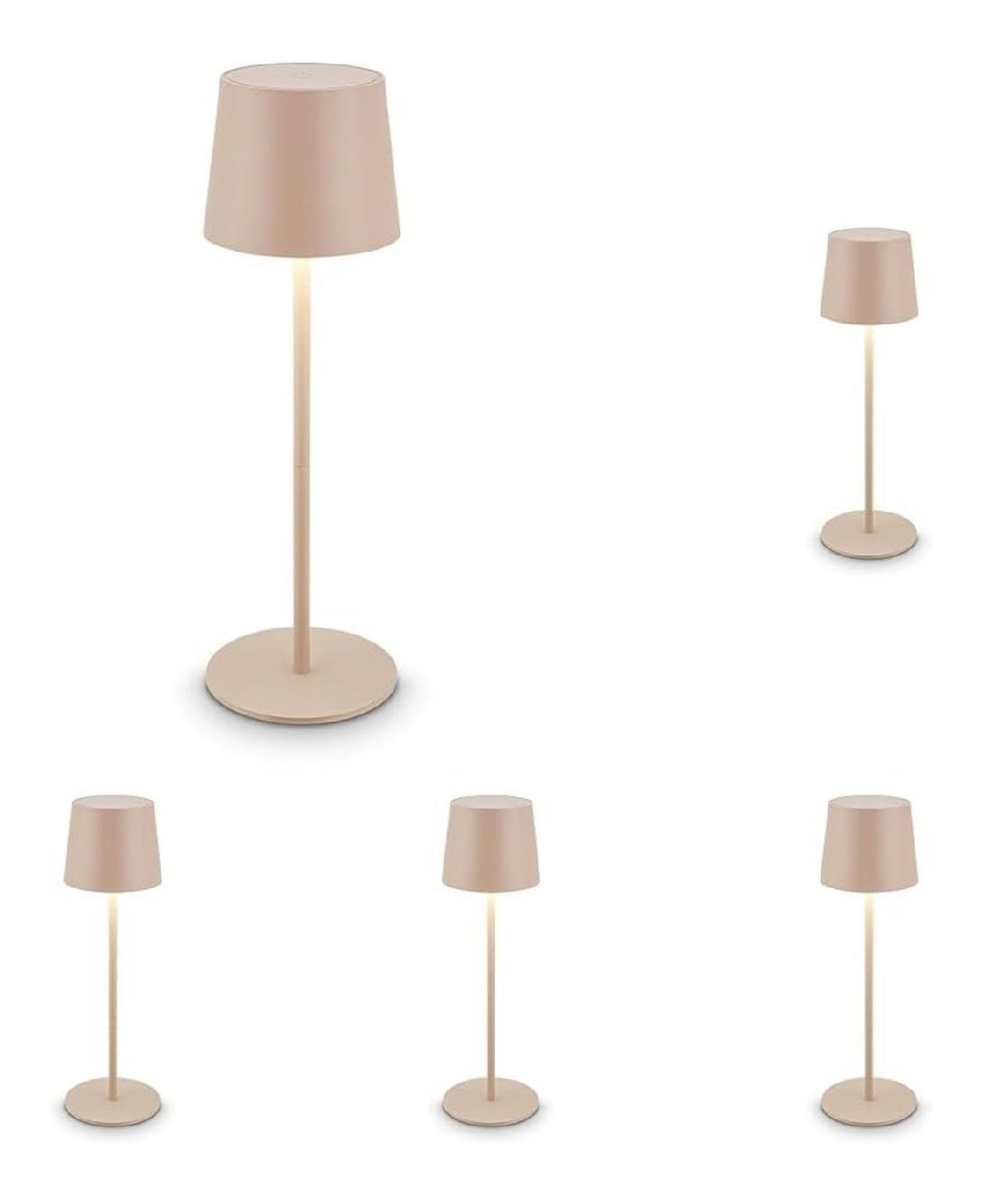 Lampada da tavolo 1134.5 cm dimmerabile oro