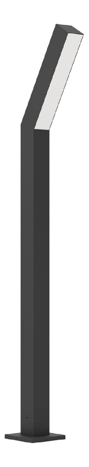 Lampada da terra in alluminio linea minimalista nero