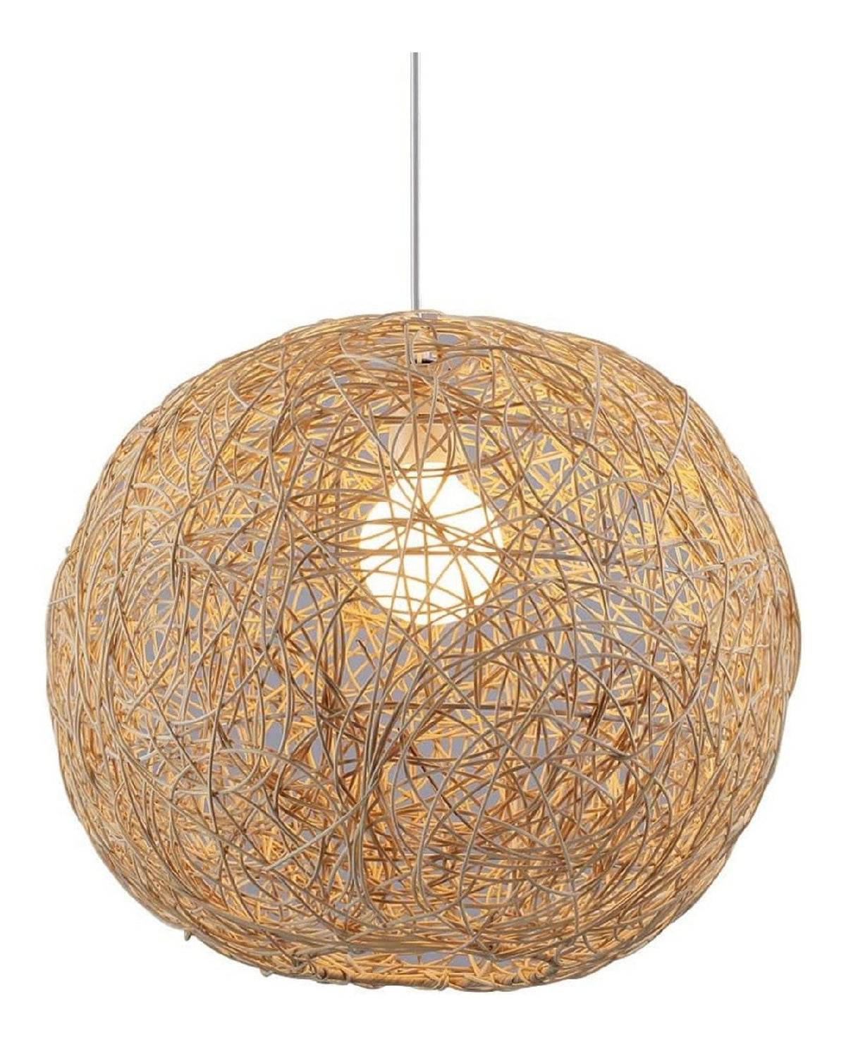 Lampada a sospensione regolabile stile vintage bronzo