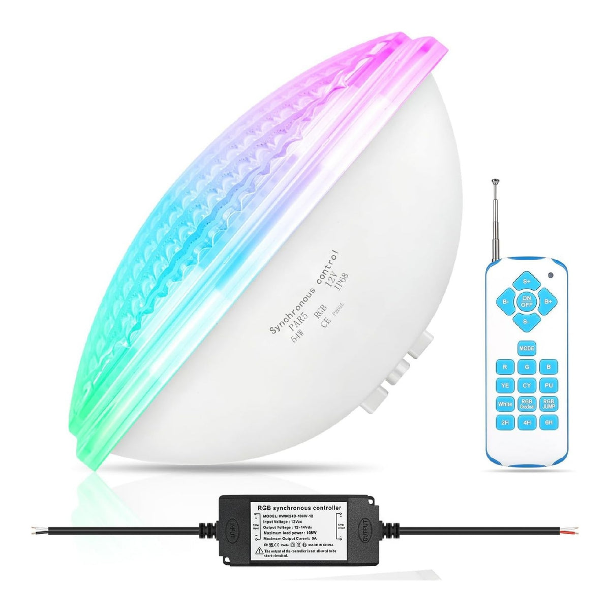 Illuminazione outdoor LED integrato regolabile bianco