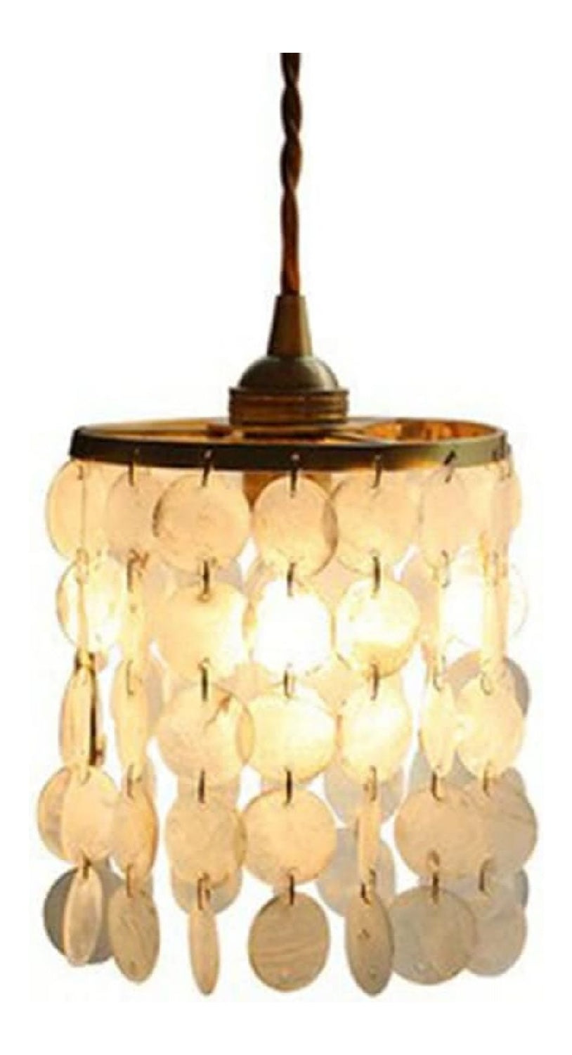Lampada a sospensione struttura in metallo stile vintage nero
