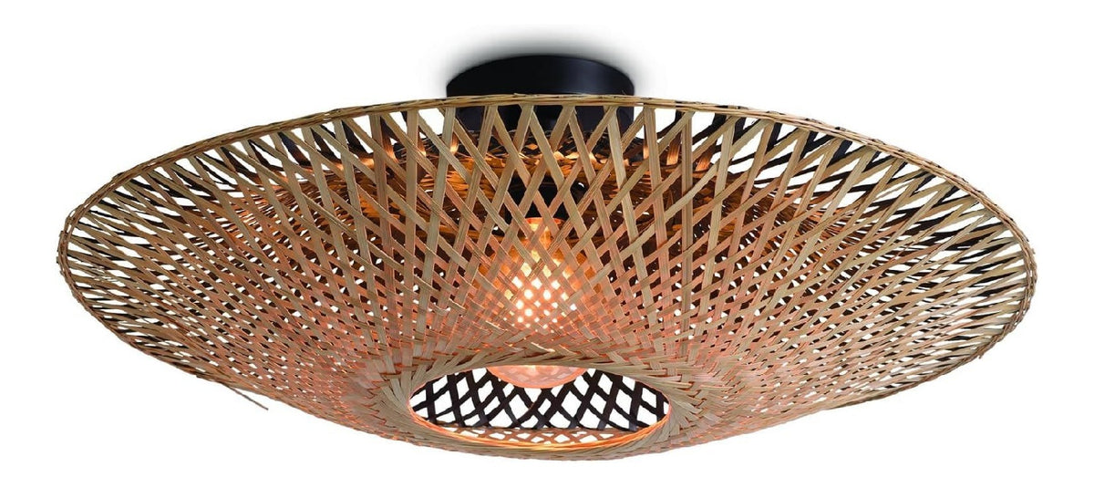 Plafoniera da soffitto 44 cm dimmerabile nero