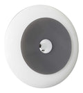 Applique da parete 80 cm con diffusore in vetro bianco