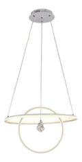 Lampadario a soffitto Vetrineinrete Lampadario moderno anelli watt