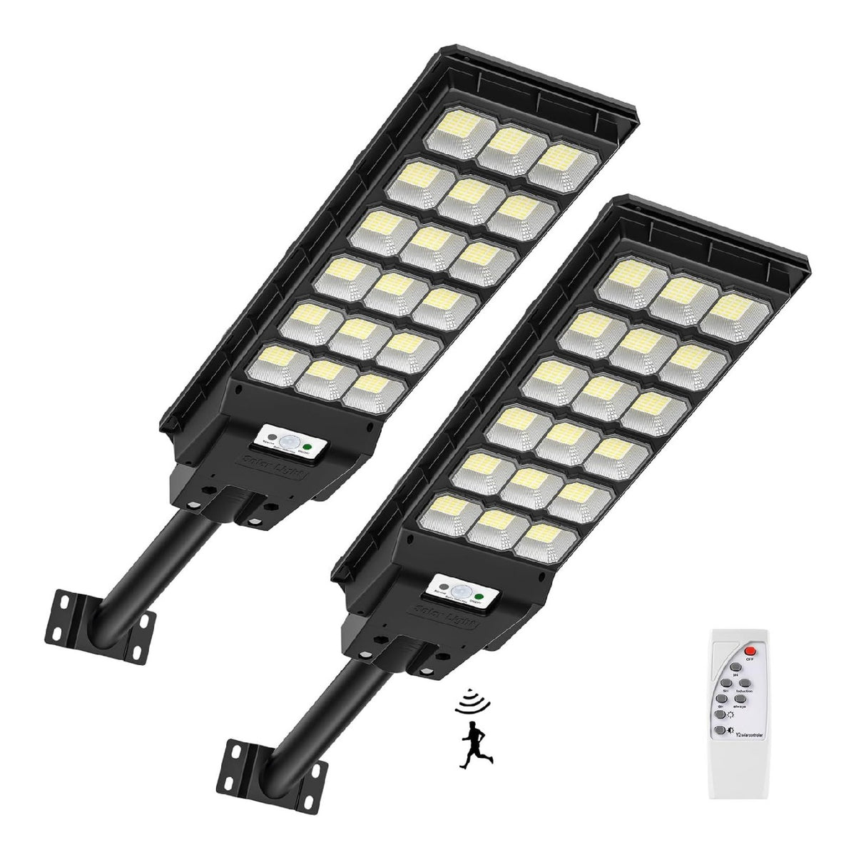Luce per esterni Lampione Solare Esterno Telecomando, LEDs, oro