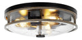 Plafoniera da soffitto 40.6 cm regolabile nero