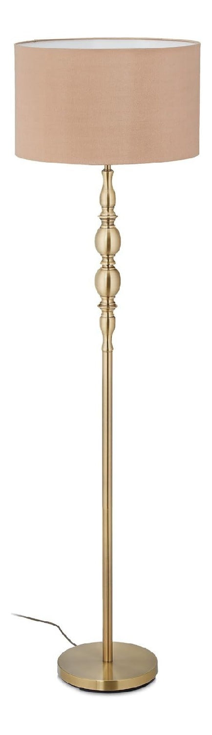 Lampada da terra 43 cm struttura in metallo oro