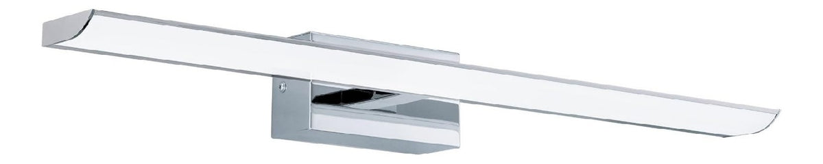 Struttura in metallo applique da parete LED integrato cromo