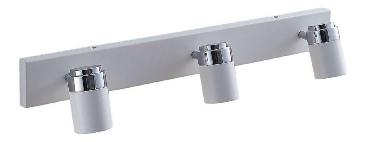 Plafoniera da soffitto dimmerabile struttura in metallo bianco