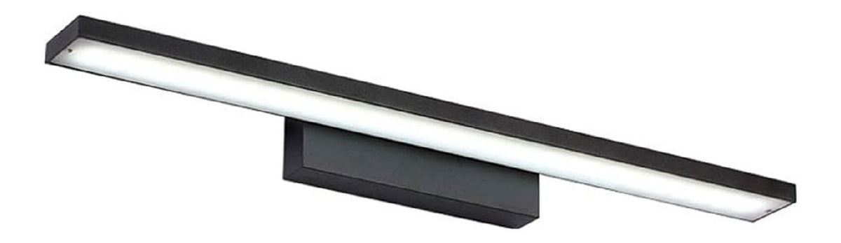 Lampada murale in alluminio LED integrato oro