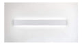 Applique da parete 24 cm linea minimalista bianco