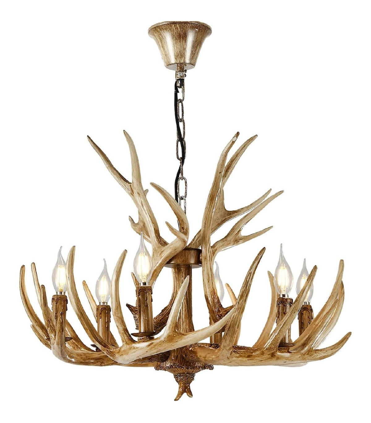 Regolabile lampada a sospensione stile vintage oro