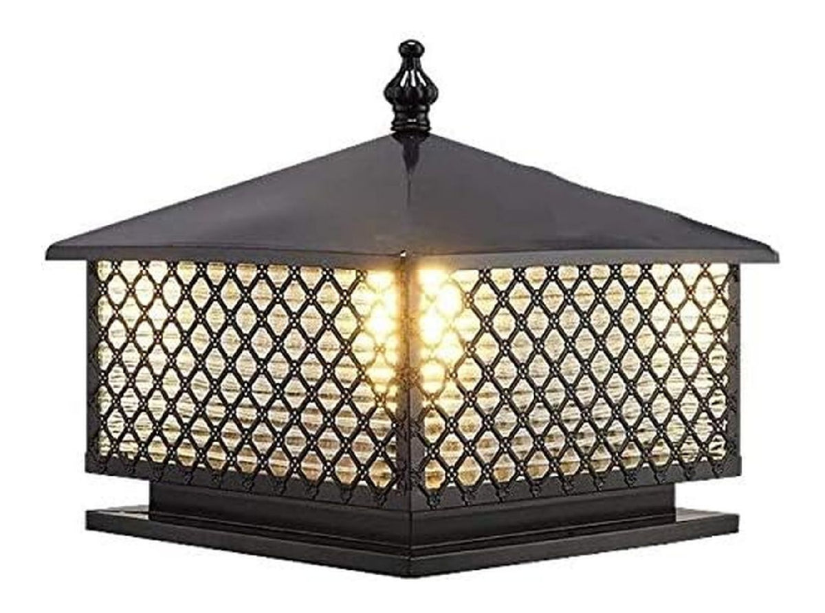 Diffusore in vetro lampada da esterno in alluminio oro