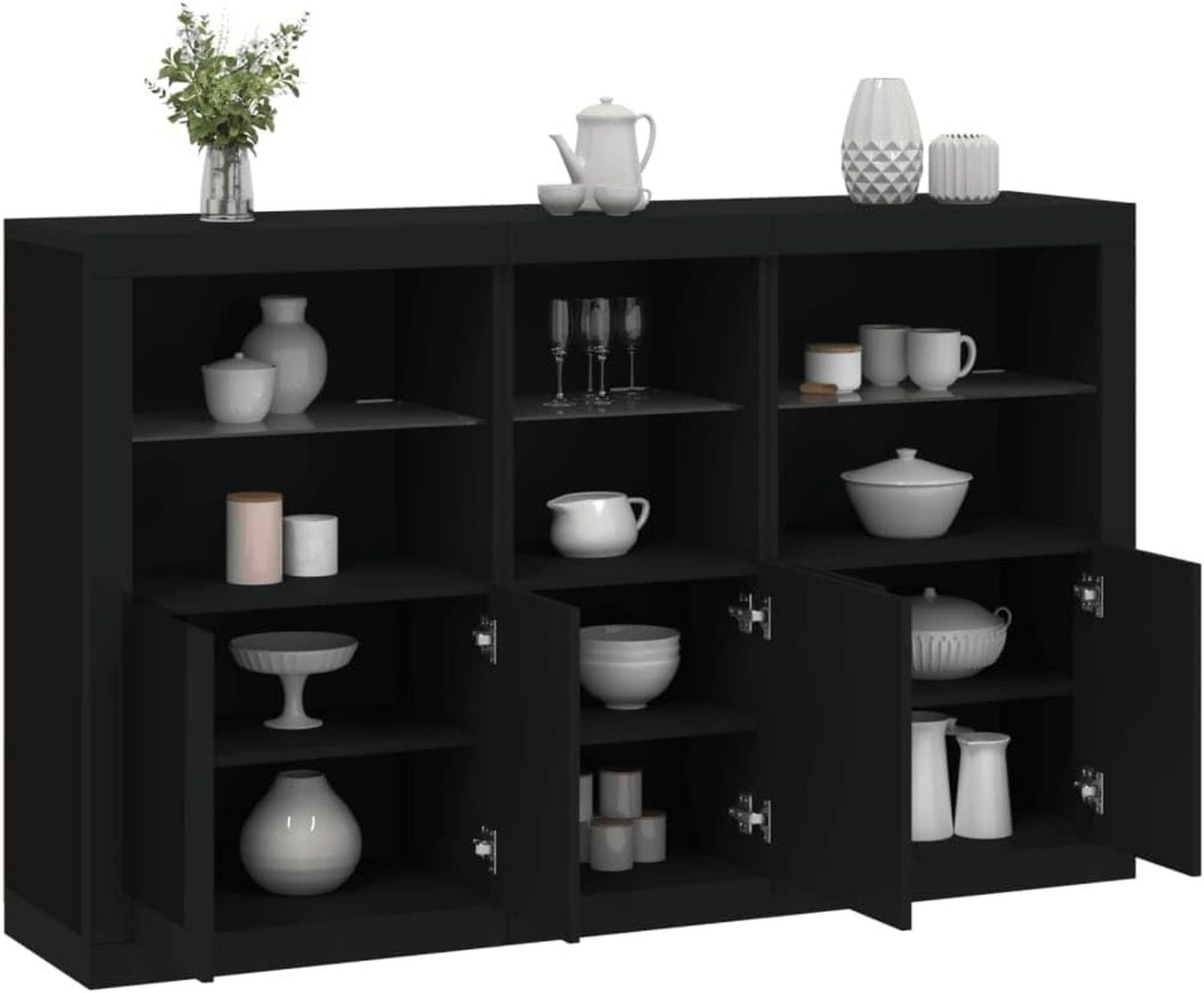 Armadio Avilia da Esterno Alto 1 Anta Mobile Modulare Salvaspazio in Resina Termoplastica e Made in Italy con 4 Ripiani Montaggio Facile Ottimo 34 x 39.5 x 168cm Grigio Nero per Esterni e Interni