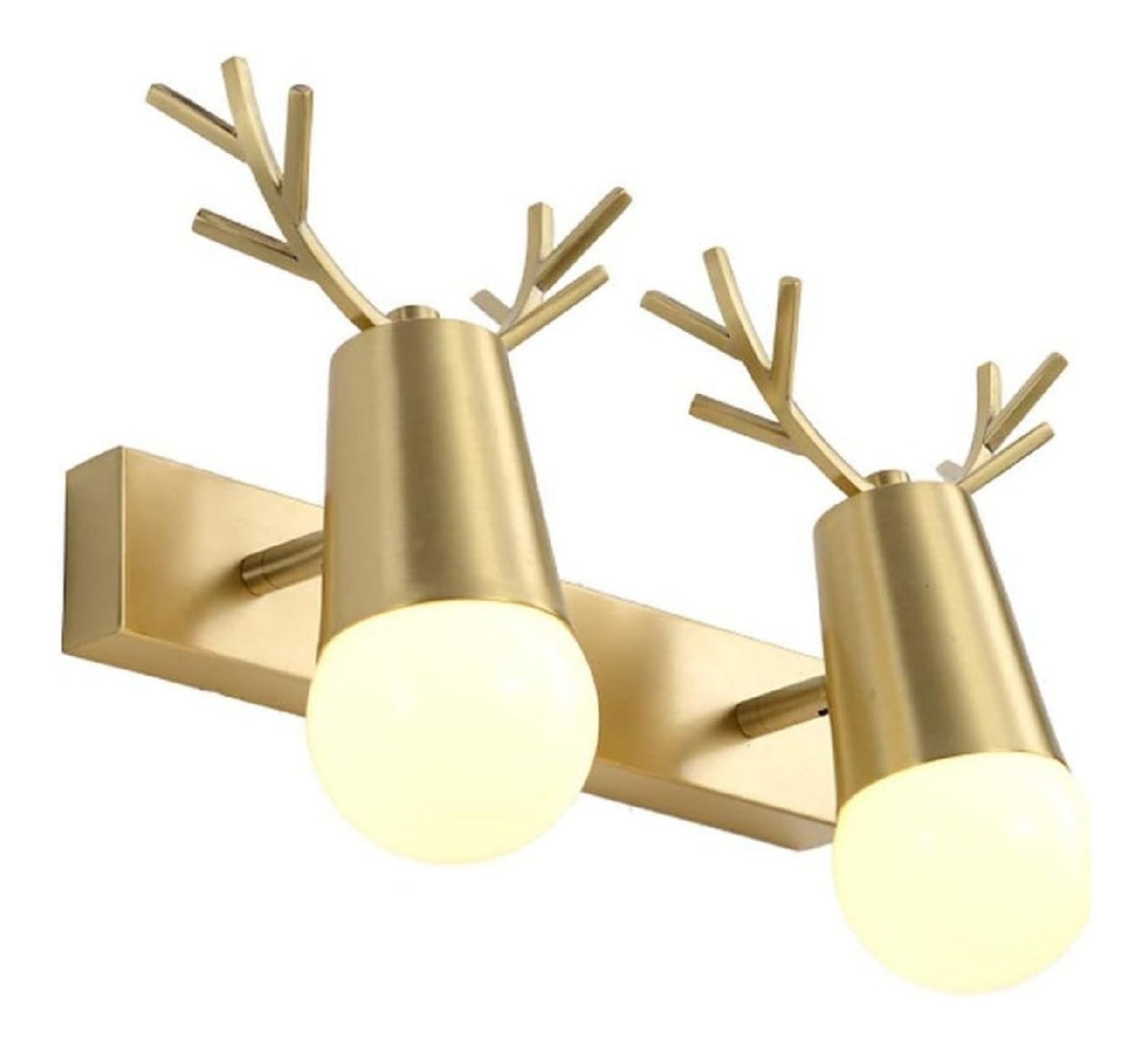 Applique da parete Lampada Muro Lampada parete antlers